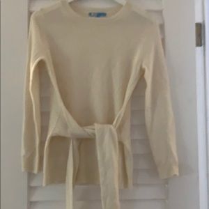 Cream colored  100% cashmere sweater